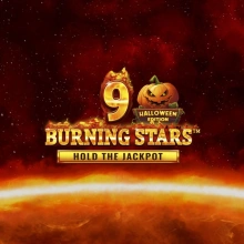 9 Burning Stars Halloween painos
