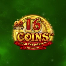16 kolikkoa pitää Jackpot Halloween painos