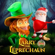 Larry The Leprechaun Xmas Edition - joulupainos