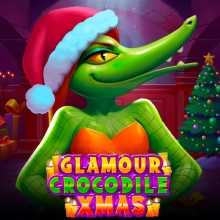 Glamour Krokodil Weihnachten