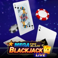 Mega Fire Blaze Blackjack Live