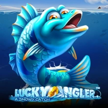 Lucky Angler: A Snowy Catch