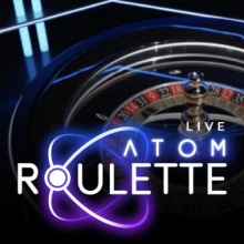 Blaues Atom-Roulette