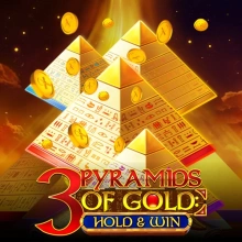 3 pyramider av gull: Hold og vinn