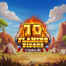 10 Flaming Bisons