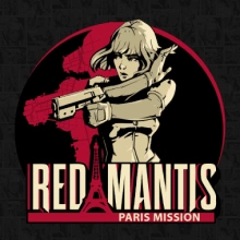 Rød Mantis Paris