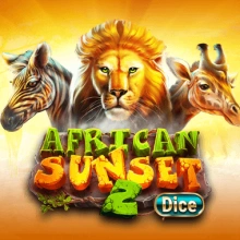 African Sunset 2 Dice