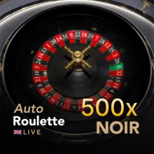 500x Auto Roulette Svart