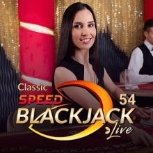 Blackjack classique rapide 54