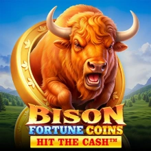 Bison-Glücksmünzen