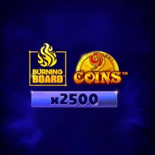 9 Coins Burning Board