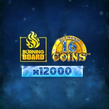 16 Coins Diamond Burning Board