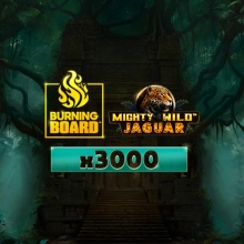Mighty Wild : Jaguar Burning Board (planche à brûler)