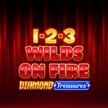 1-2-3 Wilds on Fire - Tesouros de Diamante