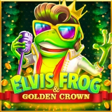 Elvis Frog & Golden Crown