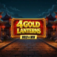 4 Gold Lanterns Hold &amp; Win