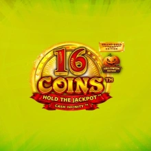 16 kolikkoa Grand Gold Edition Halloween Jackpotit
