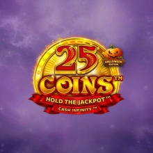 25 kolikkoa Halloween Jackpotit